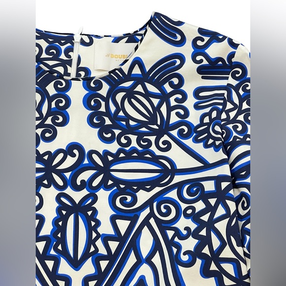 LA DOUBLEJ 24/7 Abstract-Print Dress - Picture 4 of 4